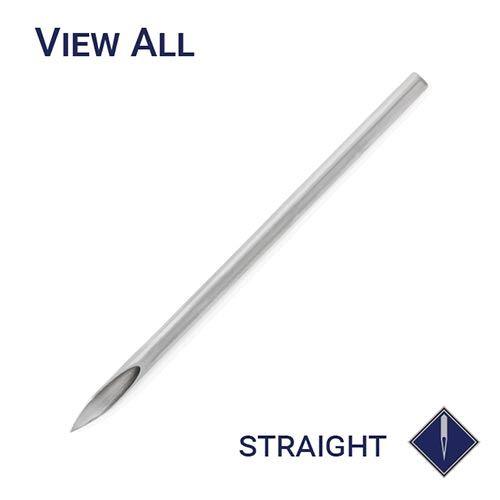 Single Needle - Straight Precision Piercing Needle