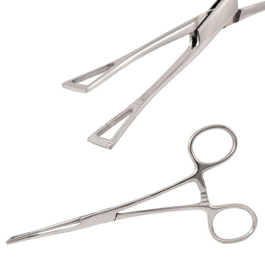 Pennington Forceps 6 inch Non-Slotted