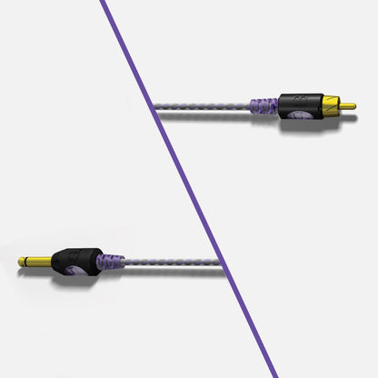 Bishop Purple 7’ Long RCA Cord Promo
