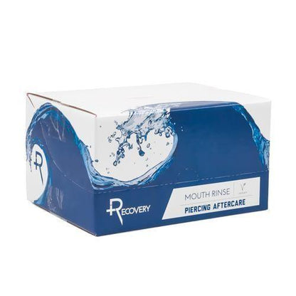 Recovery Aftercare Sea Salt Mouth Rinse - Alcohol Free Oral Piercing Aftercare - 8oz - Monster Steel