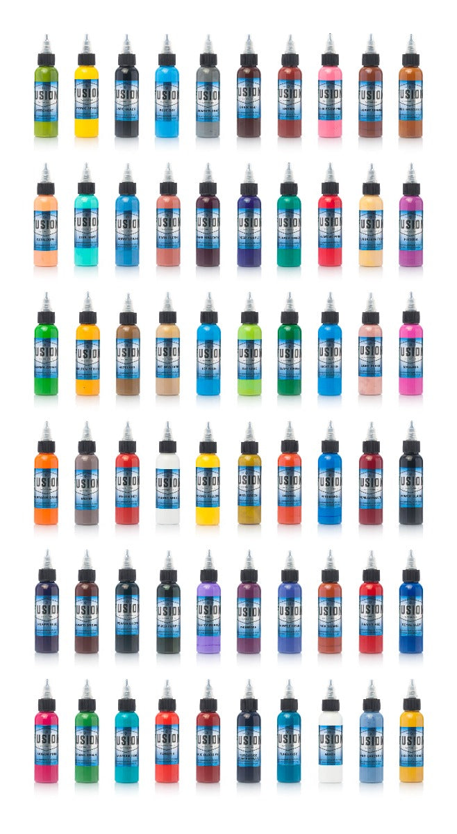 Fusion 60 Color Set 2oz Bottles