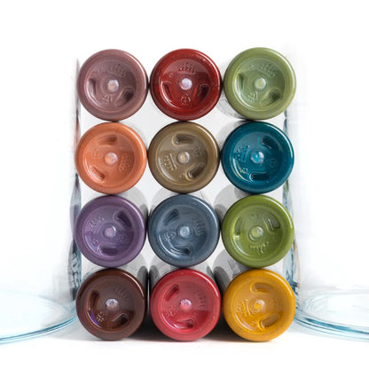 Opaque 12 Color Set - Solid Ink Tattoo Ink - 1oz Bottles