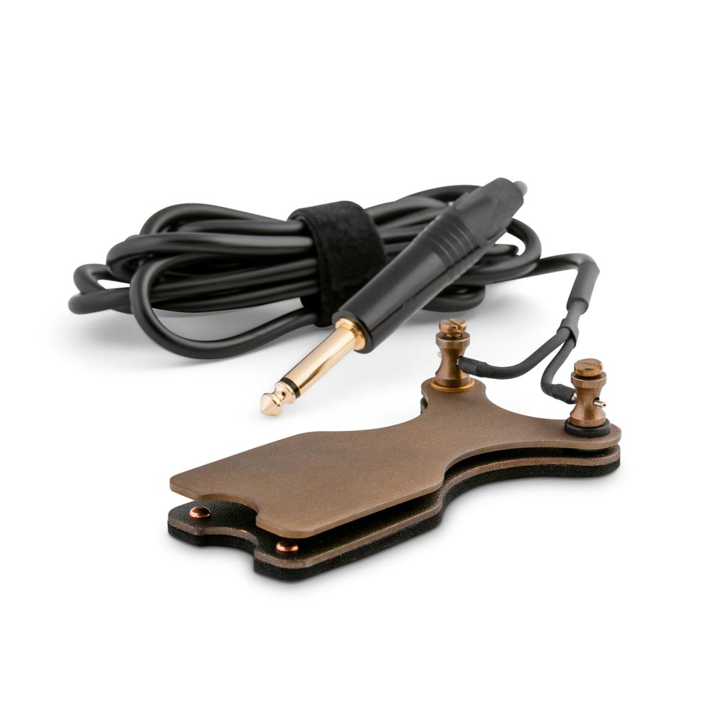 AVA Premium Brass Footswitch (with clipcord)
