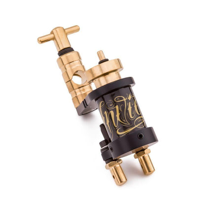 HM Invictus 3.5mm Satin Black Direct Drive Rotary Tattoo Machine - Monster Steel