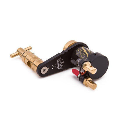 HM Invictus 3.5mm Satin Black Direct Drive Rotary Tattoo Machine - Monster Steel