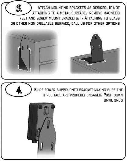 Critical Tattoo - CX-1 Generation 2 - Micro Power Unit Black Power Supply - Monster Steel