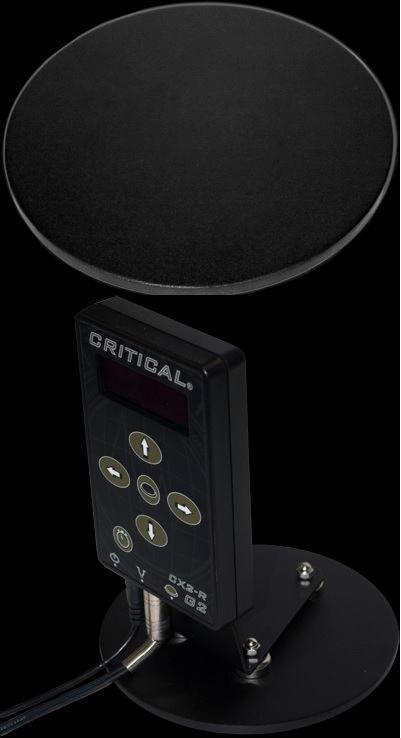 Critical Tattoo Power Supply Accessory - Stand Alone 6" Steel Base Plate - Monster Steel