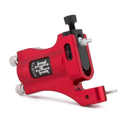 HM La Pinta Red - Adjustable Shader Rotary Tattoo Machine -Clip Cord Model - Monster Steel