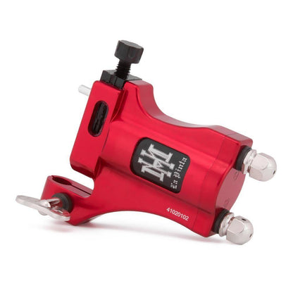 HM La Pinta Red - Adjustable Shader Rotary Tattoo Machine -Clip Cord Model