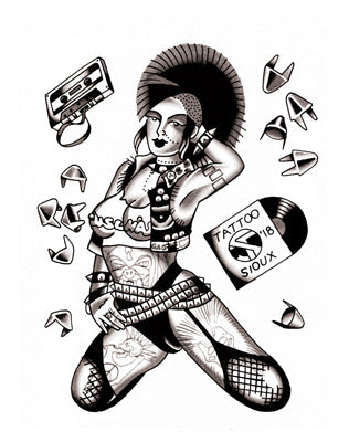 Tattoo Punks Volume 2 — Softcover Book (inner 2)