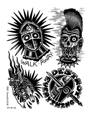 Tattoo Punks Volume 2 — Softcover Book (inner 1)
