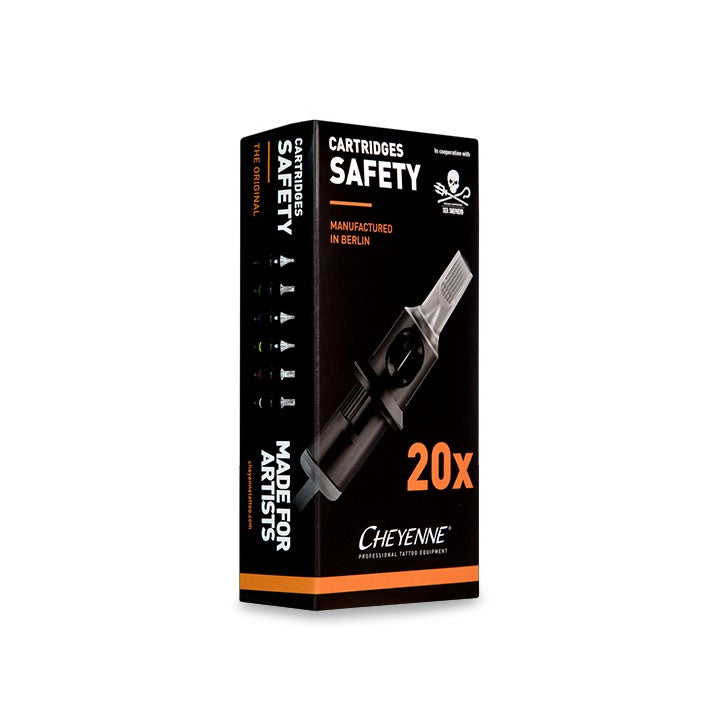 Cheyenne Safety Cartridge Needles - Box of 20