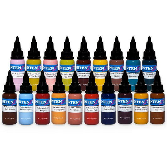 Color Lining 1oz Series — Intenze Tattoo Ink — 10 Bottles – Monster Steel