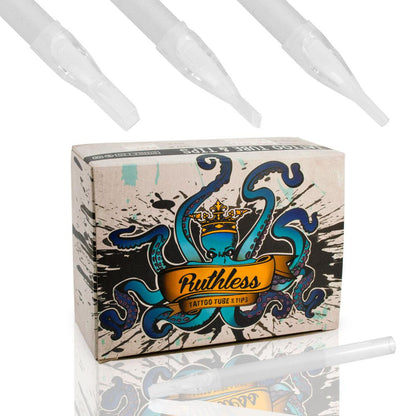 Ruthless Disposable Sterile Tattoo Tubes & Tips - Monster Steel
