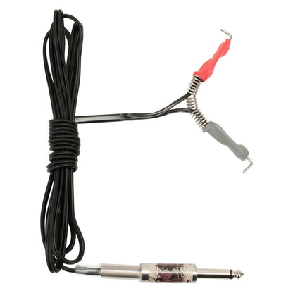 Ruthless Silicone Tattoo Machine Spring Clip Cord 6' - Monster Steel