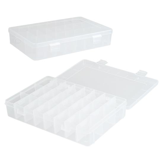 Piercing Box Thing 24 Compartment Clear Storage Box for Tattoo & Piercing Parts – Monster ...