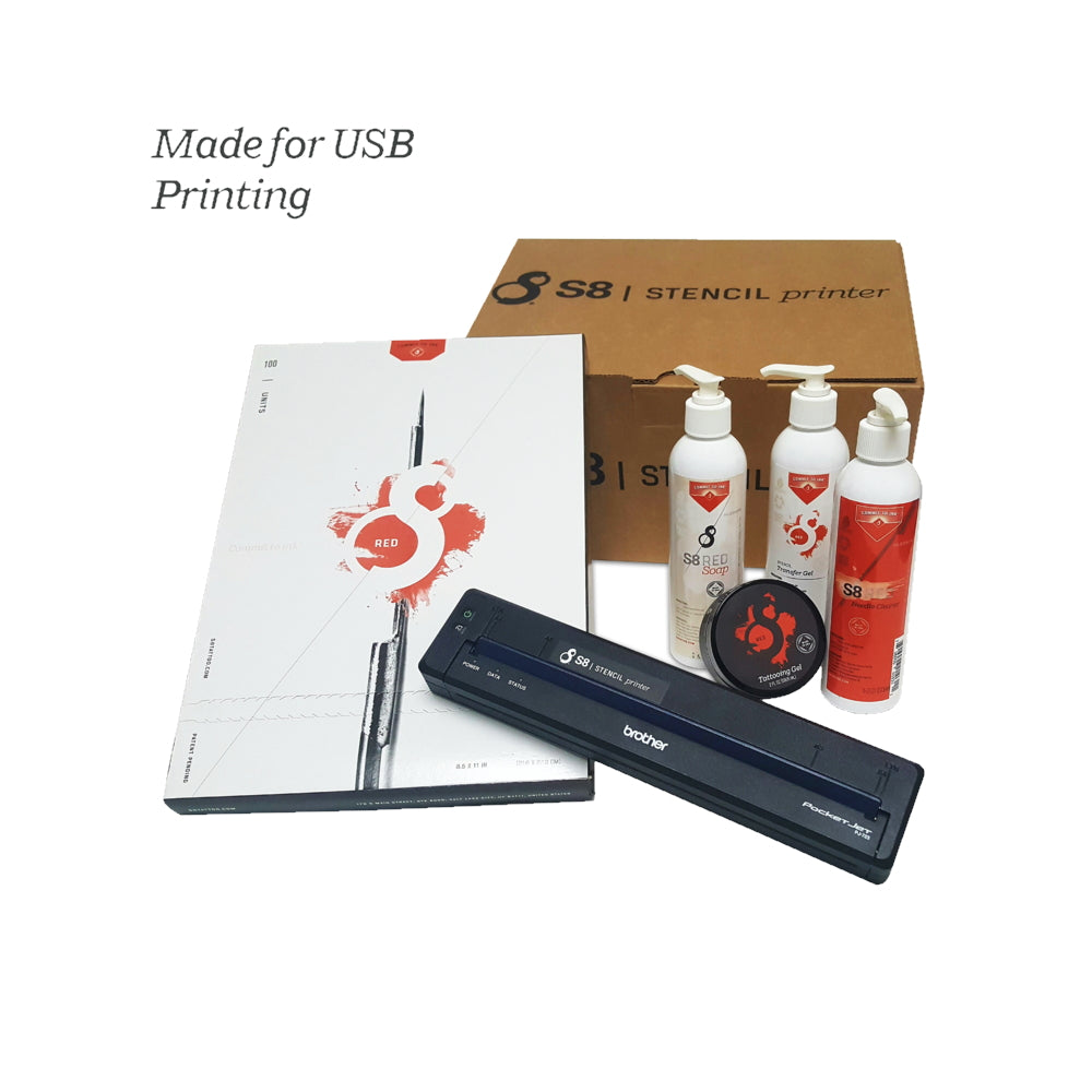 S8 Pocketjet Thermal Stencil Printer Kit — USB – Monster Steel